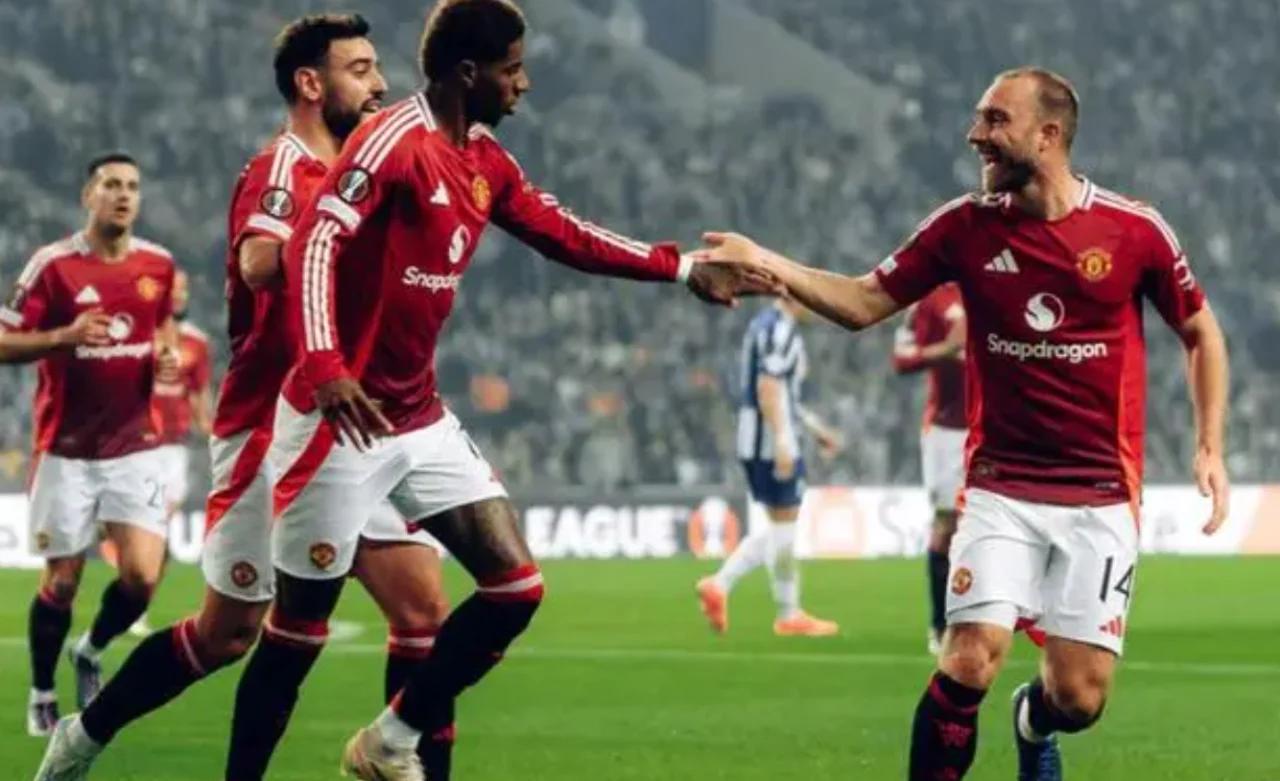 曼联险胜巴萨，格列兹曼补时绝平欧联杯