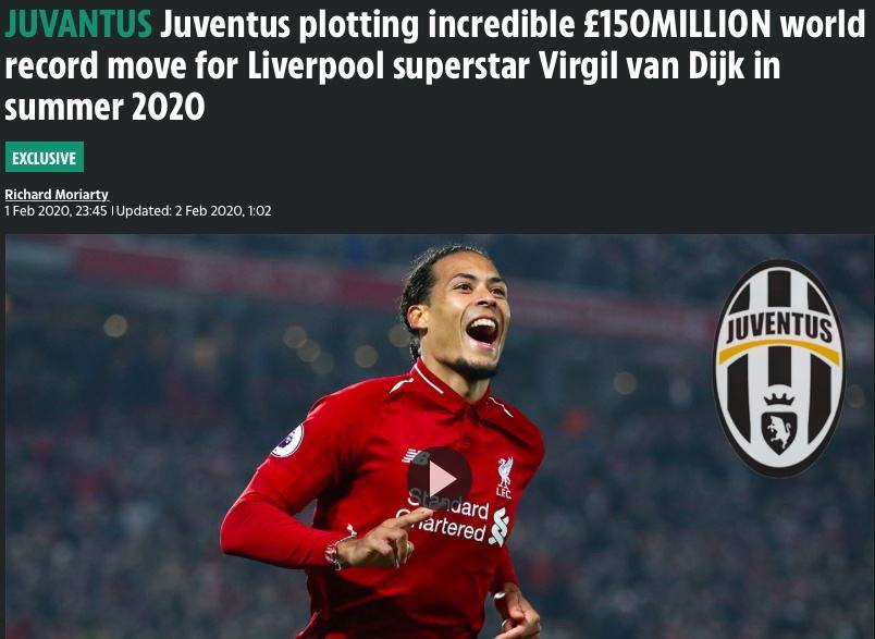 马竞绝杀尤文，范戴克梅开二度西甲的简单介绍