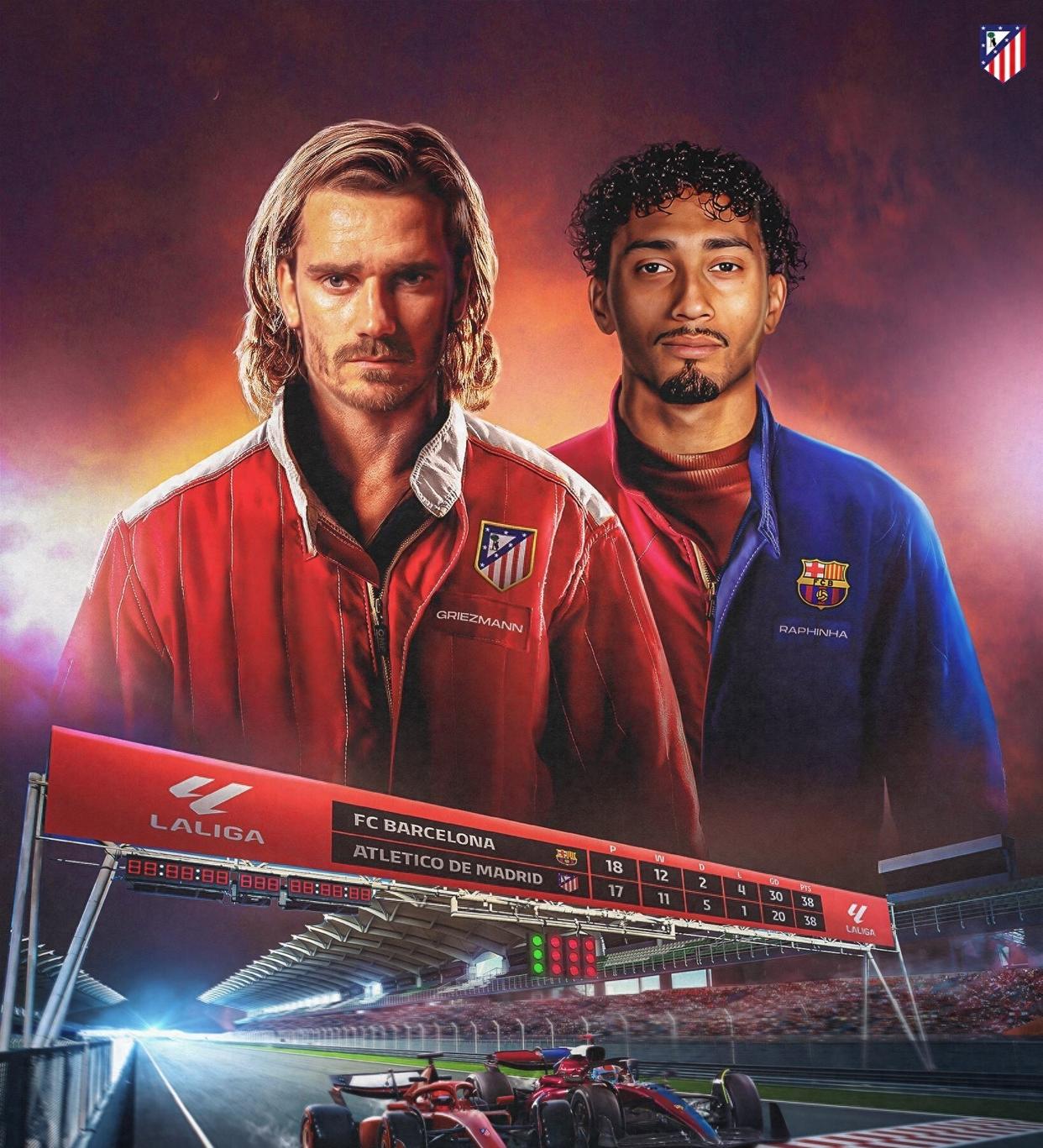 巴萨险胜马竞，贝尔补时绝平西甲